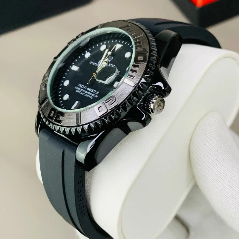 Rolex Yatch Master Black Gold