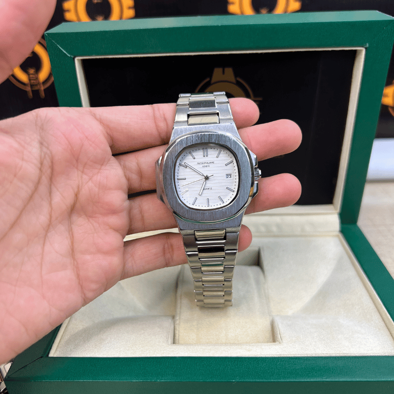 Patek Philippe Luxury Watch - White Dial