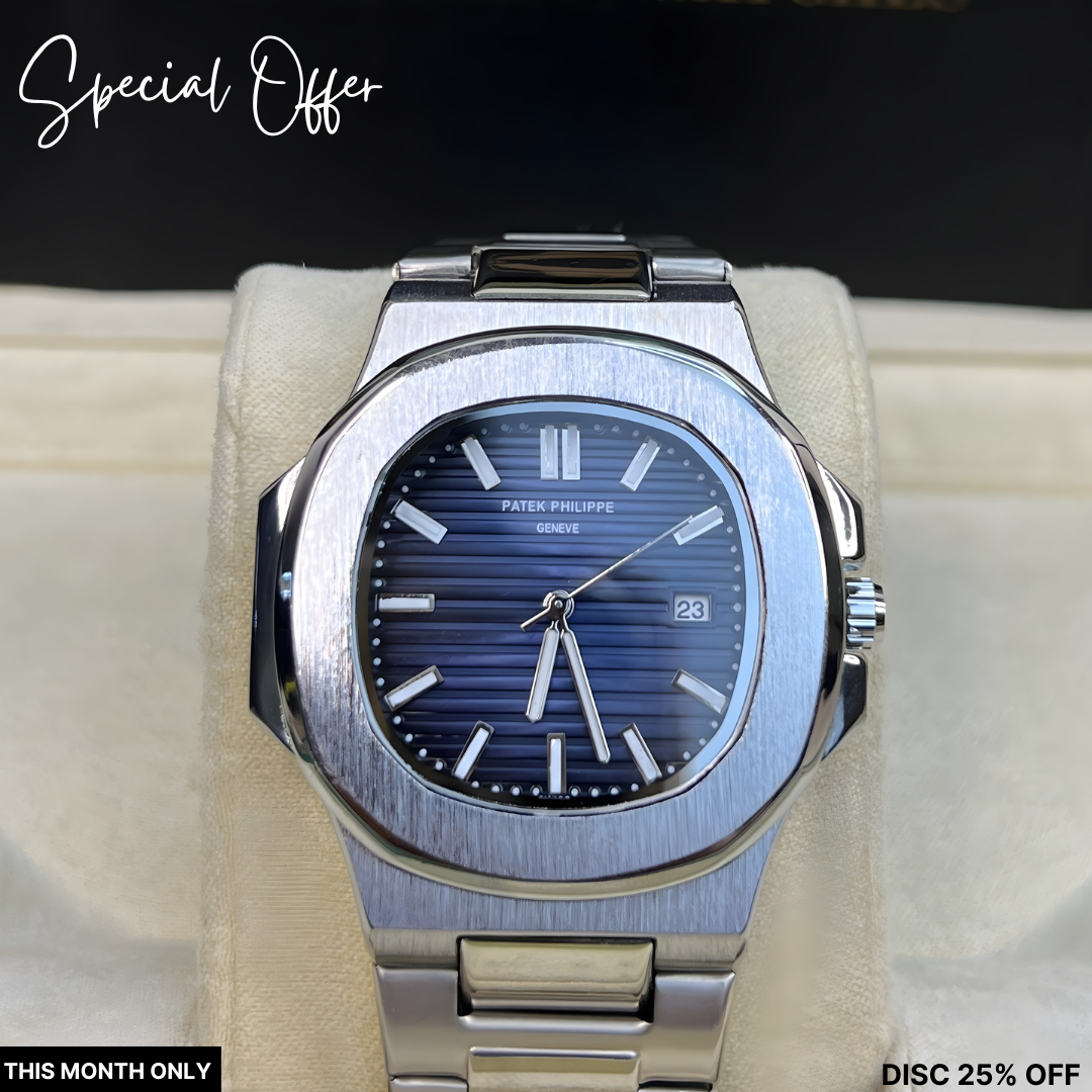 Patek Philippe Luxury Watch - Blue Dial