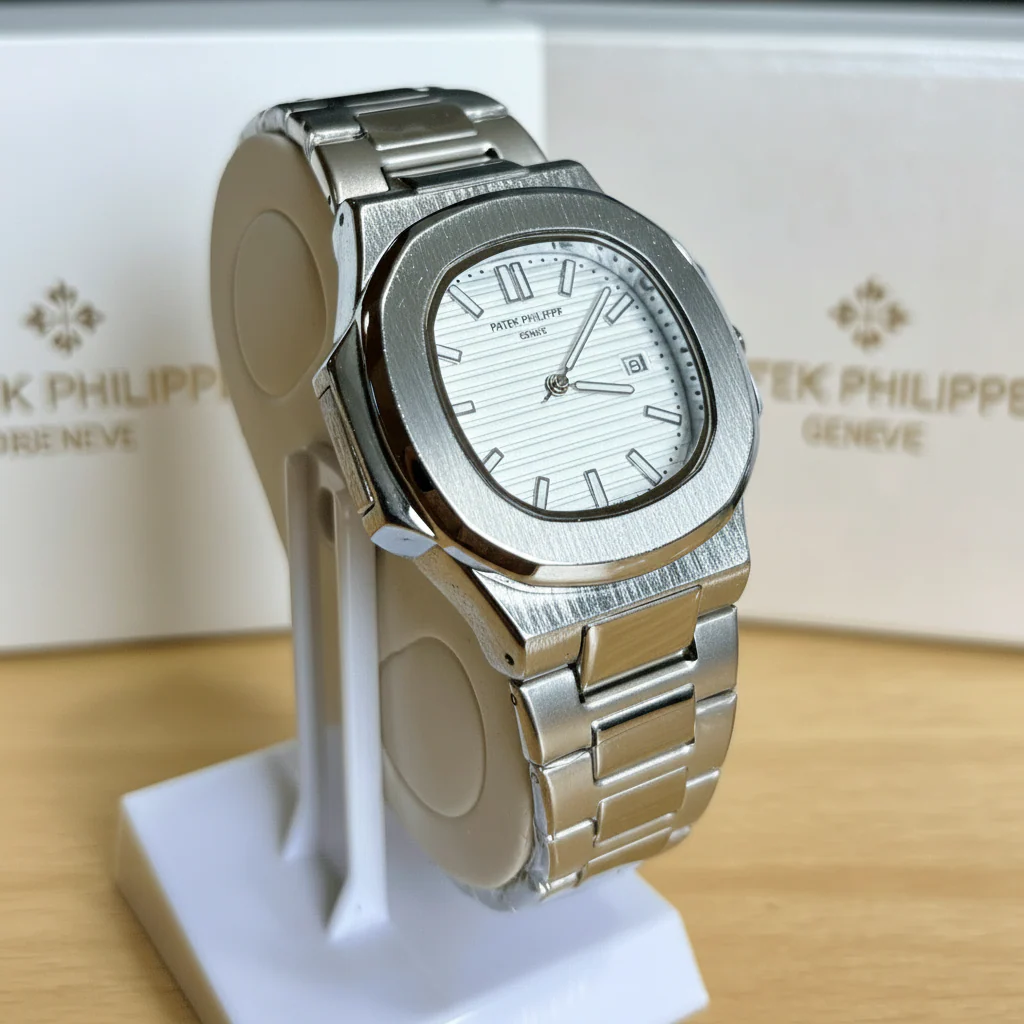 Patek Philippe Luxury Watch - White Dial