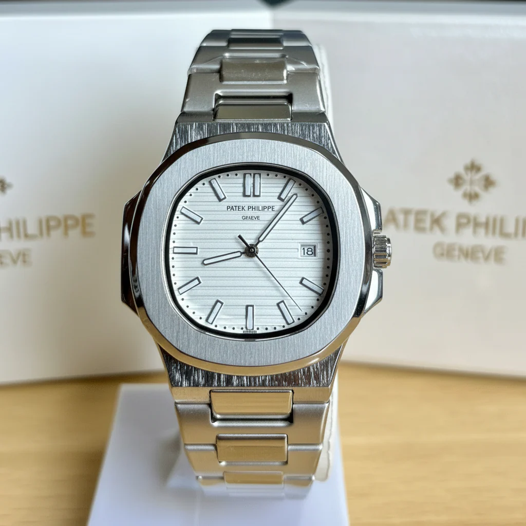 Patek Philippe Luxury Watch - White Dial